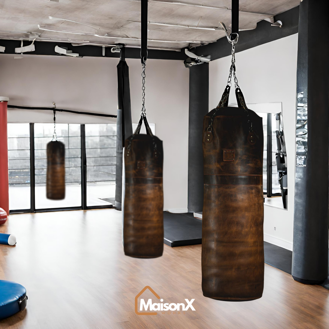 "Why MaisonXworks' Leather Punching Bag Reigns Supreme in the World of Combat Training"