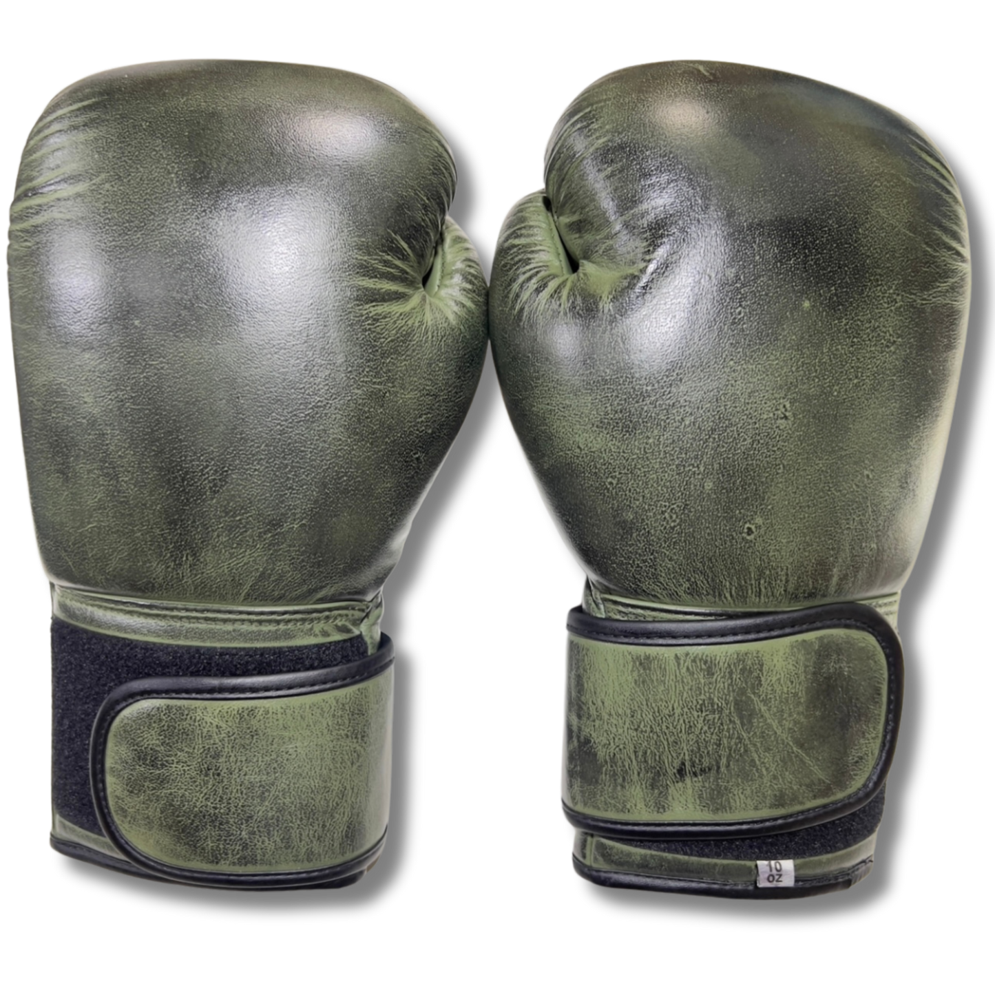 Green spade Leather Boxing Gloves (Vintage Version)