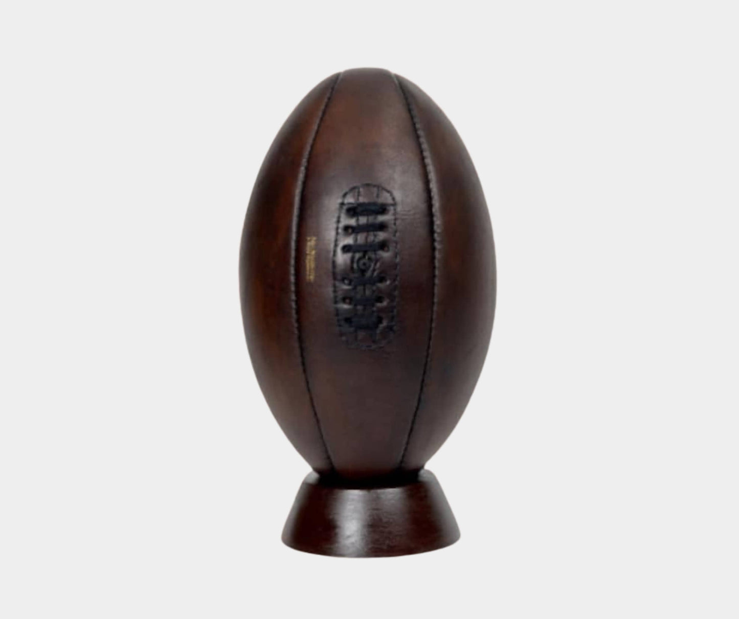 Vintage Rugbyball aus Leder