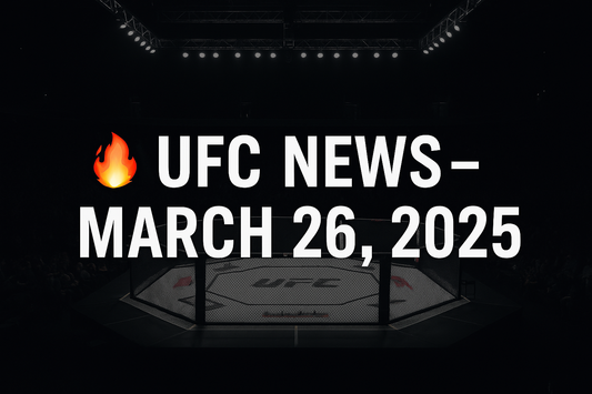 Latest UFC News & Updates – March 26, 2025 | Major Fight Results, Suspensions & Future Events