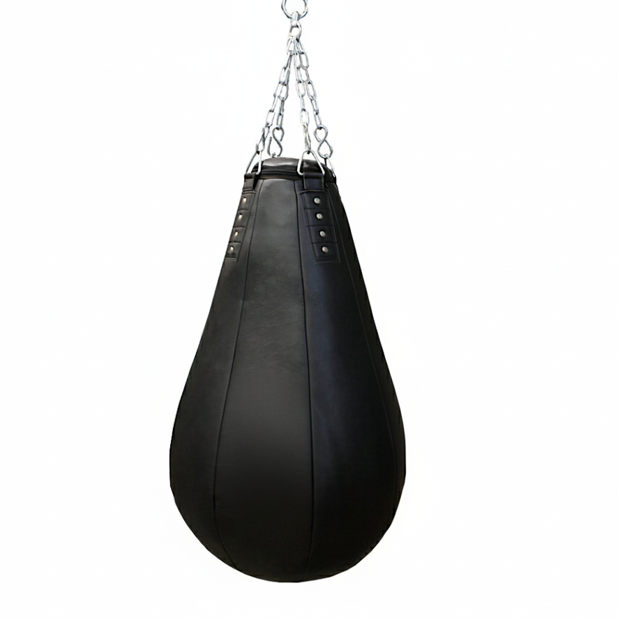 Leather tear drop punching bag collection