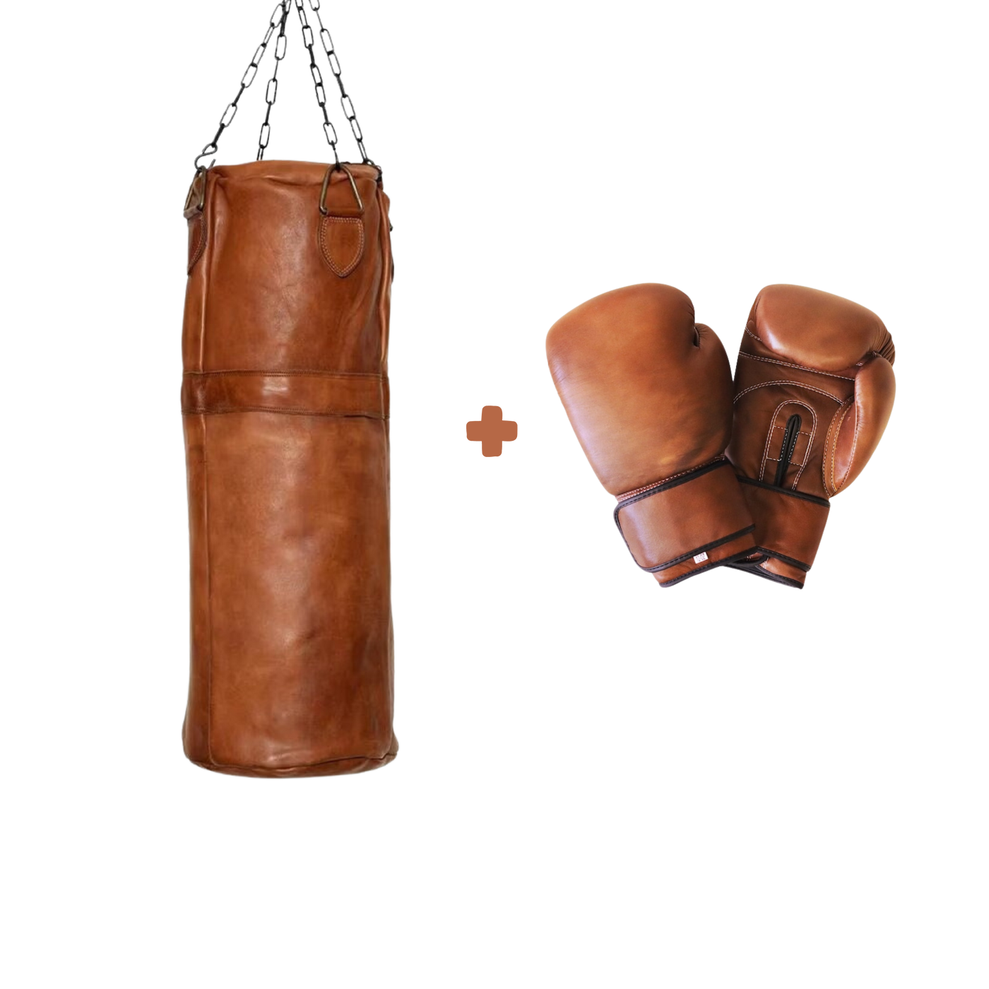 Amandine’s punching bag and boxing gloves