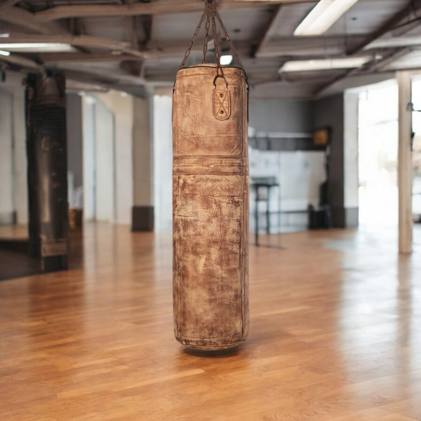 Rust Brawler - leather punching bag