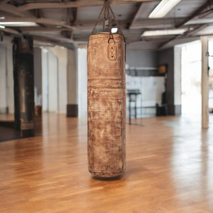 Rust Brawler - leather punching bag
