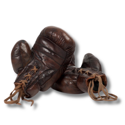 Boxhandschuhe aus Leder
