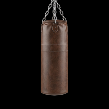 leather punching bag, heavy bag, boxing bag, kickboxing bag, Muay Thai heavy bag, free standing punching bag, hanging punching bag, speed bag, double end bag, aqua training bag, water heavy bag, uppercut bag, maize bag, wrecking ball bag, reflex bag, cobra bag, training dummy, professional heavy bag, gym punching bag, home gym heavy bag, filled punching bag, unfilled heavy bag, synthetic leather punching bag, durable heavy bag, 100lb punching bag, heavy bag stand, heavy bag chain, heavy bag swivel, Everlast