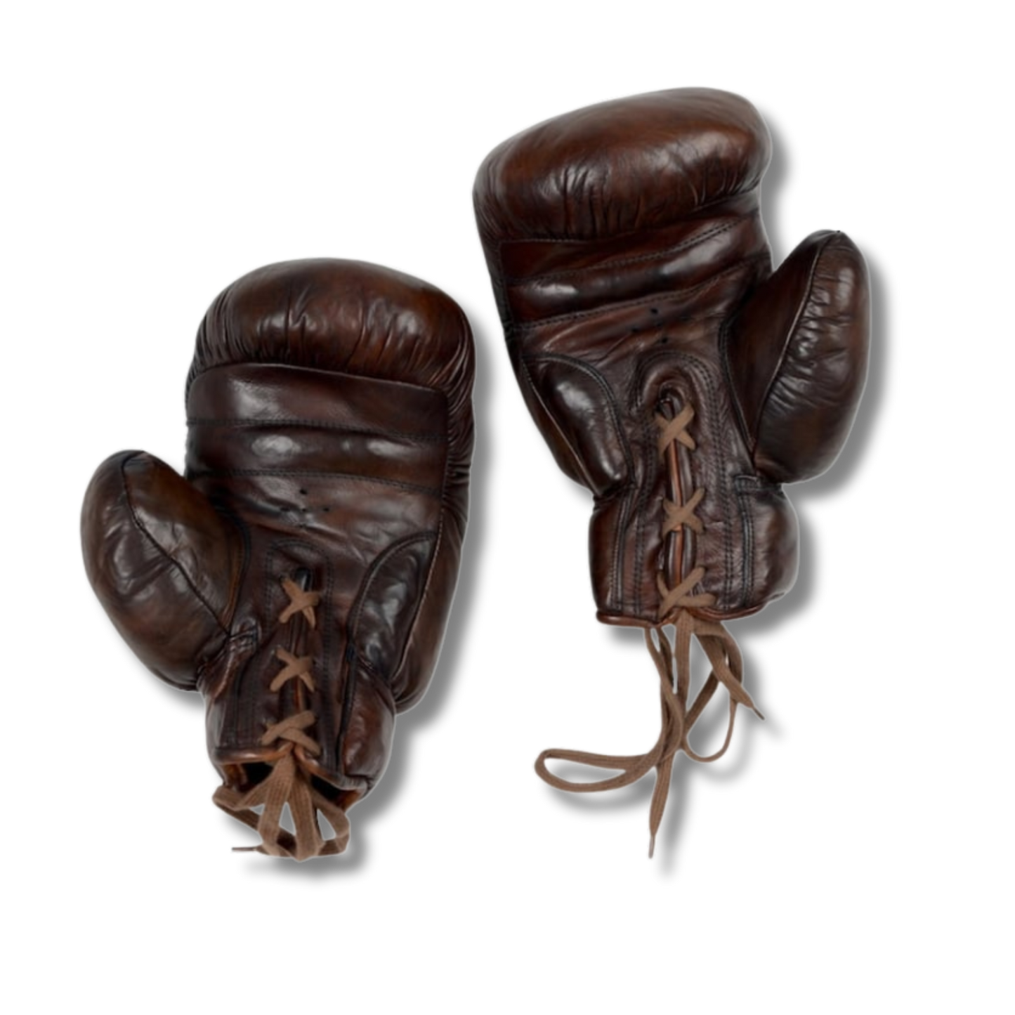 Boxhandschuhe aus Leder