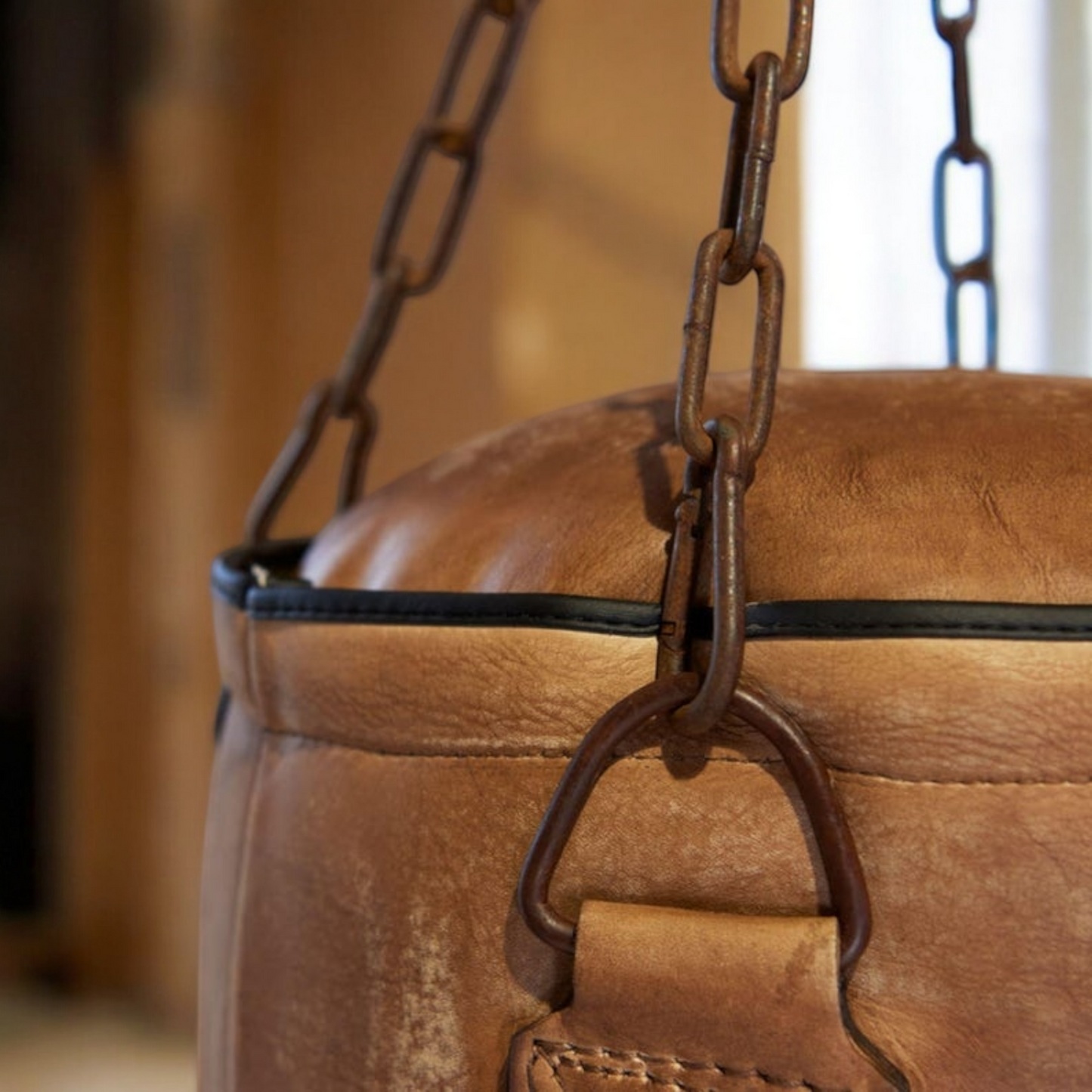 Rust Brawler - leather punching bag