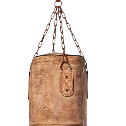 Rust Brawler - leather punching bag