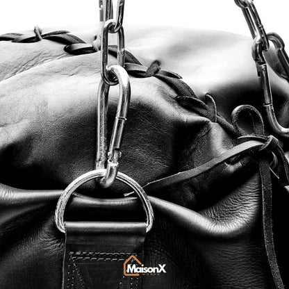Phantom Black BX90 - Leather Punching Bag – Professional Boxing and MMA Training Equipment
