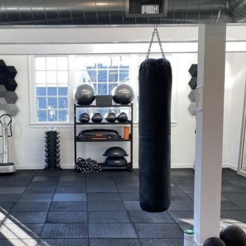 Phantom Black BX90 - Leather Punching Bag – Professional Boxing and MMA Training Equipment