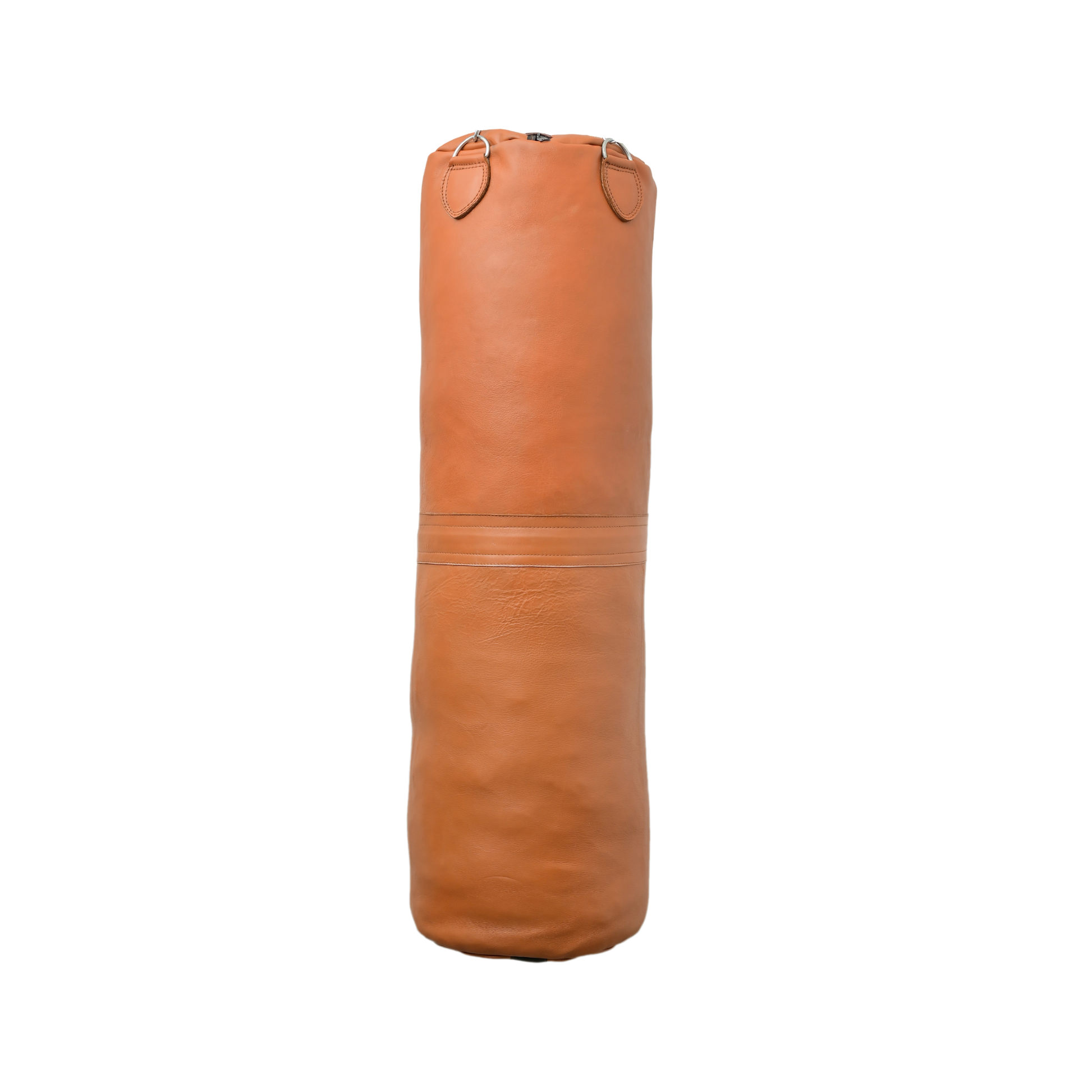 Classic leather punching bag for heavy training and mma training

