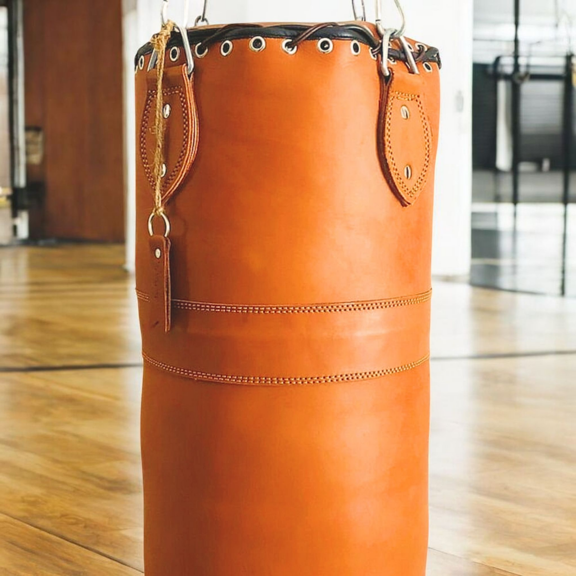 best leather orange punching bag for training