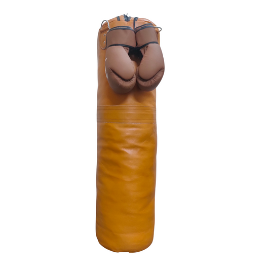 Bronze Leather punching bag
