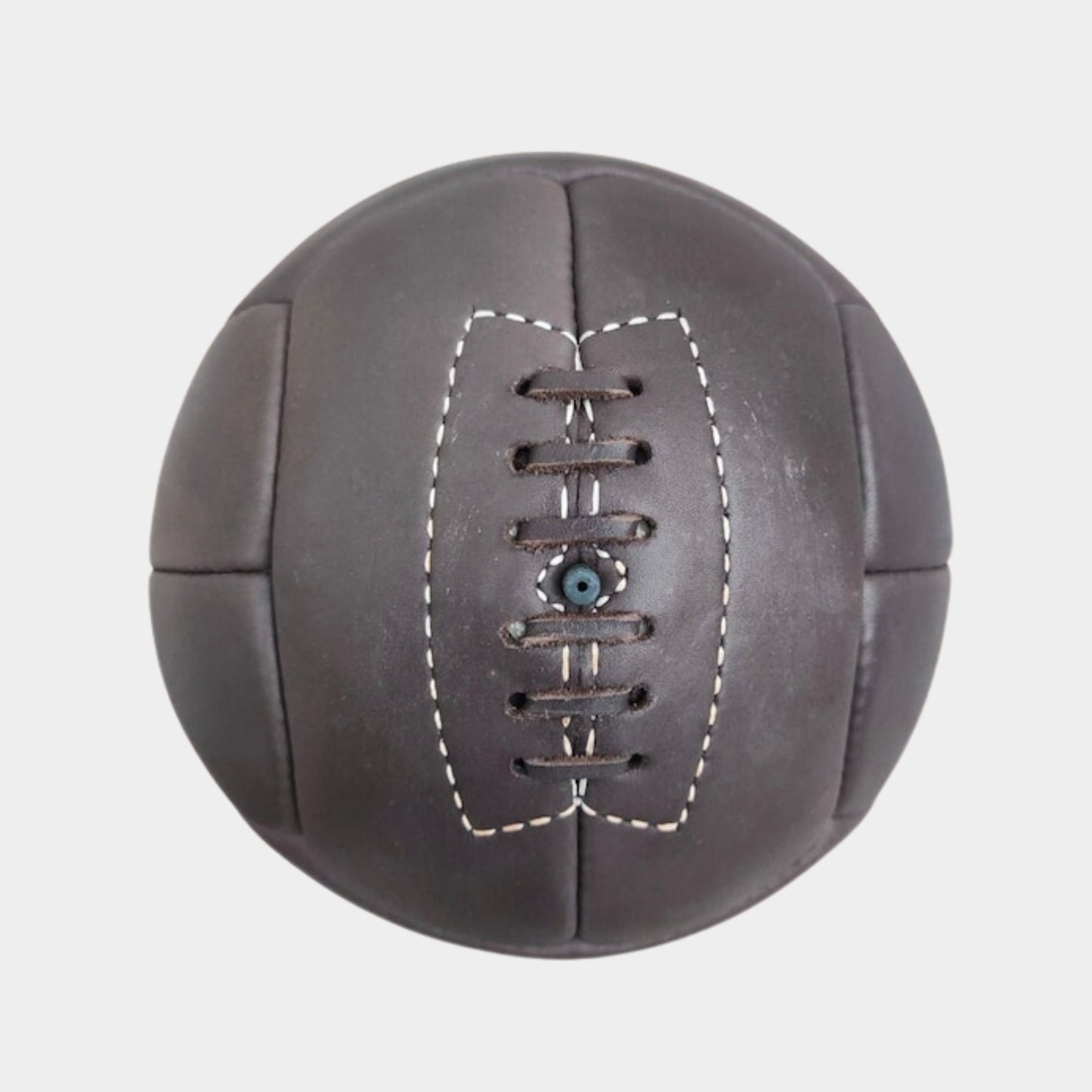 1950s Brown Vintage Leather Football